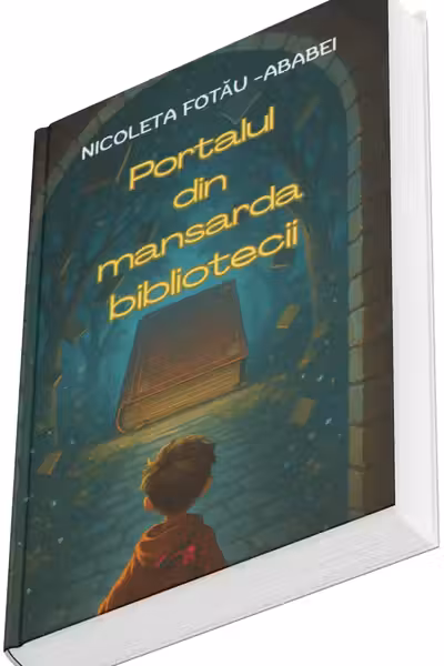 Portalul din mansarda bibliotecii
