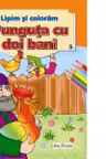 Punguta cu doi bani. Lipim si coloram