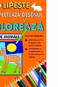 Completeaza desenul si coloreaza pui de animale