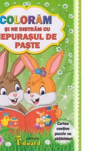 Coloram si ne distram cu iepurasul de paste