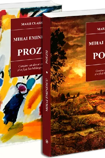 Pachet 2 cărți: Poezii + Proză