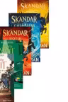 Pachet Aventuri in care nimic nu e normal: 1. Familia Swift: Galeria hotomanilor; 2. Familia Swift. Un dictionar de ticalosi; 3. Skandar si hotul de unicorni; 4. Skandar si calaretul fantoma; 5. Skandar si Probele Haosului
