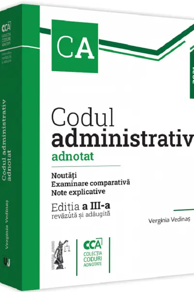 Codul administrativ adnotat Ed.3