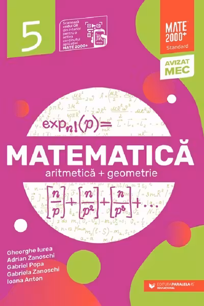 Matematică. Aritmetică, geometrie. Clasa a V-a. Mate 2000 – Standard