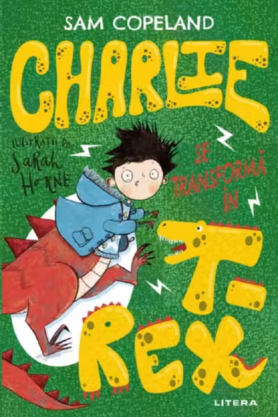 CHARLIE SE TRANSFORMA IN T-REX.