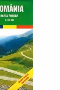 Harta rutiera Romania (Scara 1:850.000)