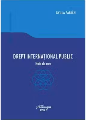 Drept international public. Note de curs