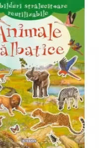 Abtibilduri stralucitoare reutilizabile - Animale salbatice