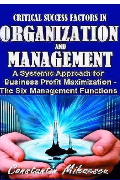 Critical Success Factors In Organization And Management