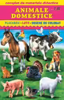Complet.Animale domestice.Placarda-Loto-Desene de colorat