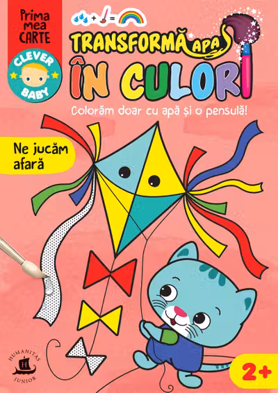 Transforma apa in culori. Ne jucam afara
