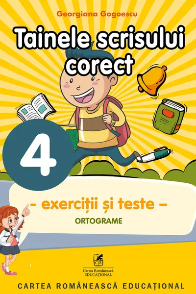 Tainele scrisului corect - Clasa 4 - Exerciții și teste