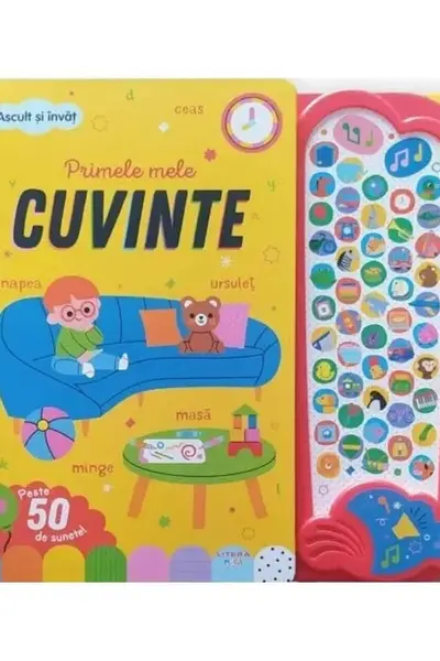 ASCULT SI INVAT! Primele mele cuvinte. Carte cu sunete (contine taxa verde)