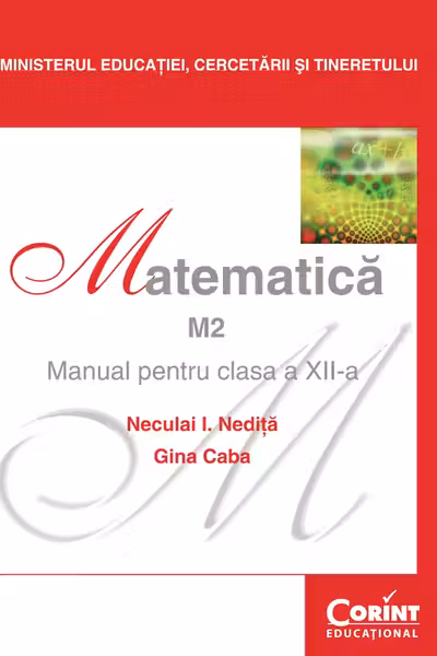 Matematică M2 - Clasa 12 - Manual