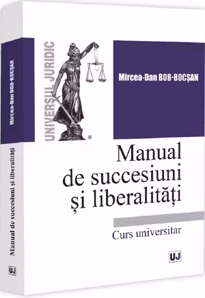Manual de succesiuni și liberalitați