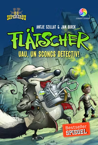 Flatscher. Uau, un sconcs detectiv!
