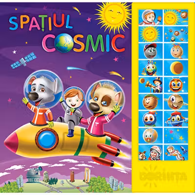 Carte cu sunete - Spațiul cosmic