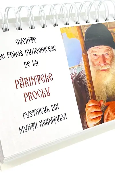 Zilnicar: Cuvinte de folos duhovnicesc de la Părintele Proclu, pustnicul din Munții Neamțului
