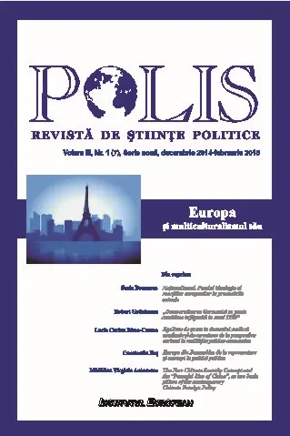 Polis Vol.3 Nr.2(8) Serie Nouă Martie-Mai 2015 Revista De Științe Politice