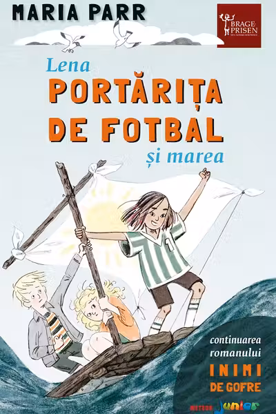 Lena portărița de fotbal și marea