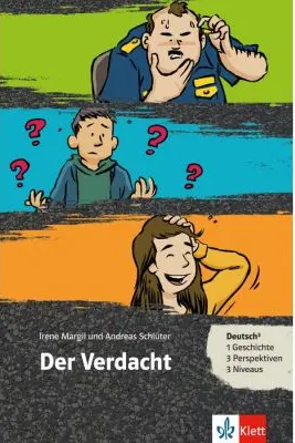 Der Verdacht, Buch + Online-Angebot. Deutsch als Fremd- und Zweitsprache - Irene Margil, Andreas Schlüter