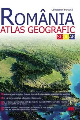 Romania. Atlas geografic scolar (Editia a 2-a)