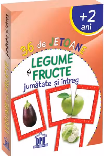 36 de jetoane - Legume si fructe