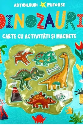 Dinozauri - cu abtibilduri pufoase