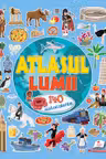 Atlasul lumii cu autocolante