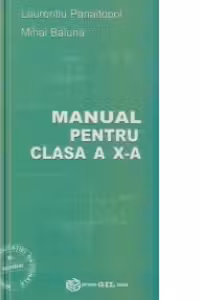 Manual de matematica (clasa a X-a) (M1)