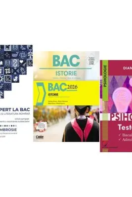 Pachet Bacalaureat Limba si literatura romana Expert la Bac, Istorie si Psihologie - Delia Ambrosie, Marilena Bercea, Diana Ioanes