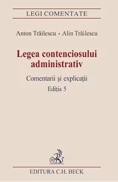 Legea contenciosului administrativ Ed.5