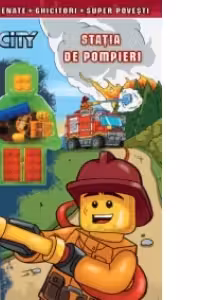 LEGO City: Statia de pompieri (minifigurina LEGO atasata)