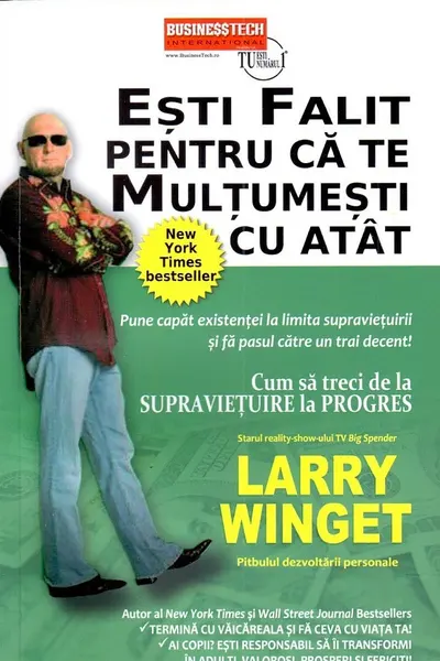 Esti falit pentru ca te multumesti cu atat