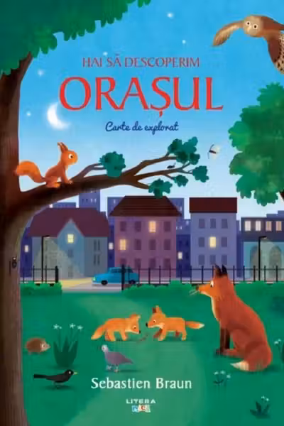 HAI SA DESCOPERIM ORASUL. Carte de explorat. Sebastien Braun
