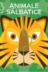 ANIMALE SALBATICE. Prima mea carte cu puzzle