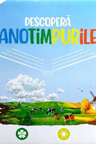 Boxset 3: Să cunoaștem anotimpurile + Anotimpurile. Caiete de jocuri logico-creative