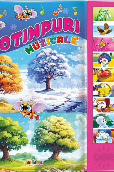 Carte cu sunete. Anotimpuri muzicale