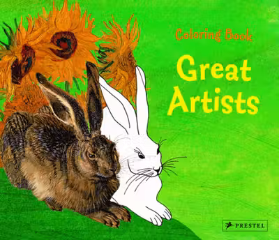 8 GREAT ARTISTS: COLORING BOOK