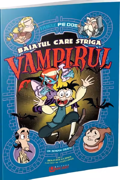 Băiatul care striga Vampirul. Fabule pe dos (benzi desenate)