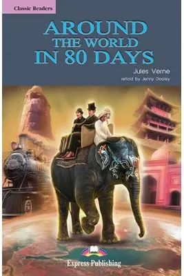 Around the world in 80 days. Retold Set cu CD