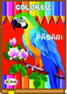 Colorez cu autocolante. Pasari. Poligraf design.