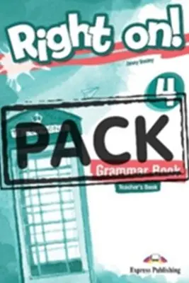 Curs de limba engleza Right on 4. Manualul profesorului la gramatica cu digibook app
