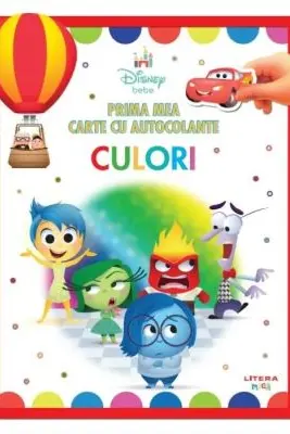 DISNEY BEBE. PRIMA MEA CARTE CU AUTOCOLANTE. CULORI