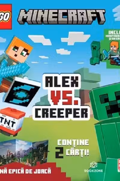Cutia cu activitati Minecraft