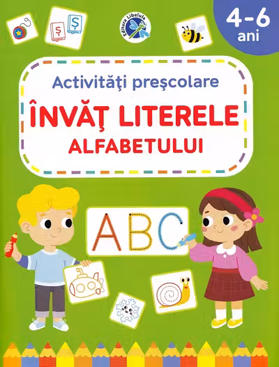 Invat literele alfabetului 4-6 ani