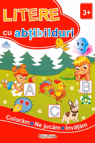 Litere cu abțibilduri +3 ani