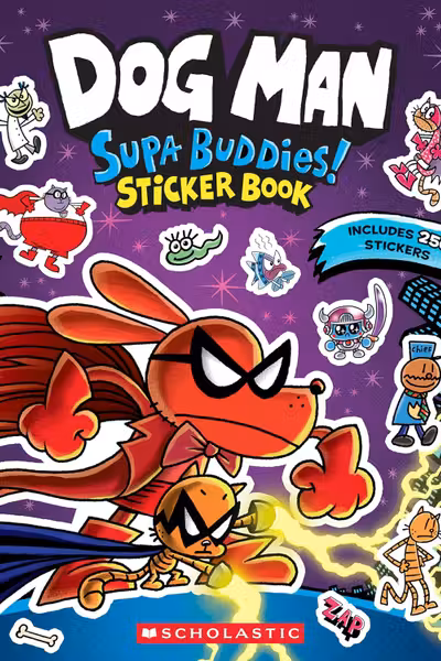 Dog Man: Supa Buddies Sticker Book
