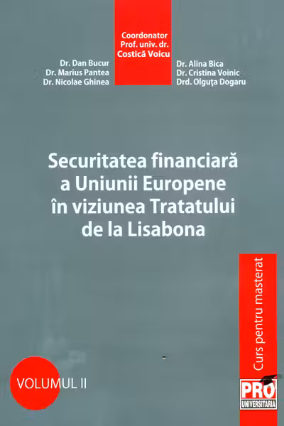 Securitatea financiară a UE în viziunea tratatului de la Lisabona