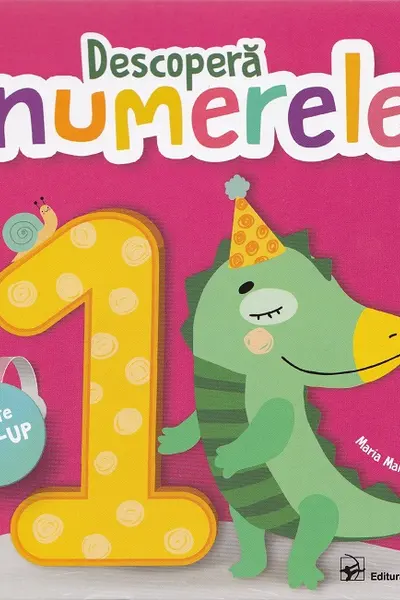 Descopera numerele - Carte Pop-Up